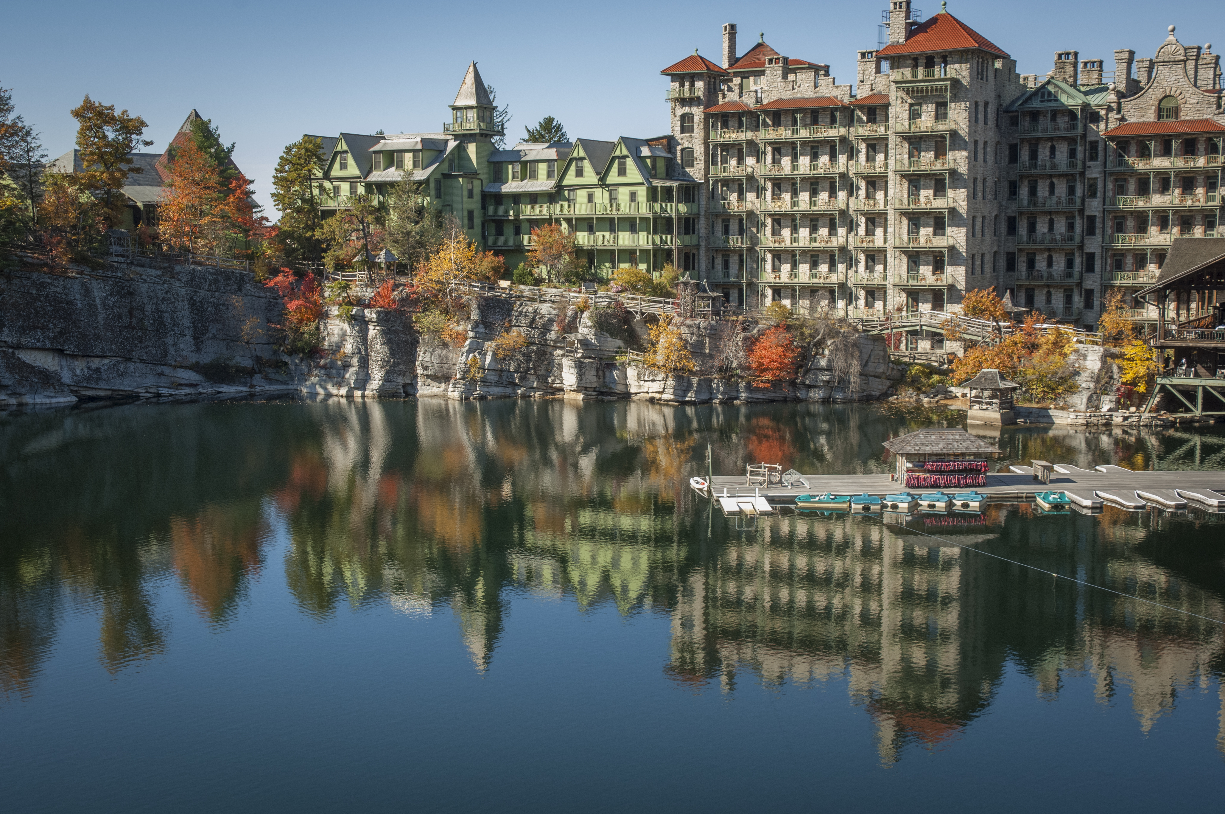 Autumn at Mohonk Mountain House, NY