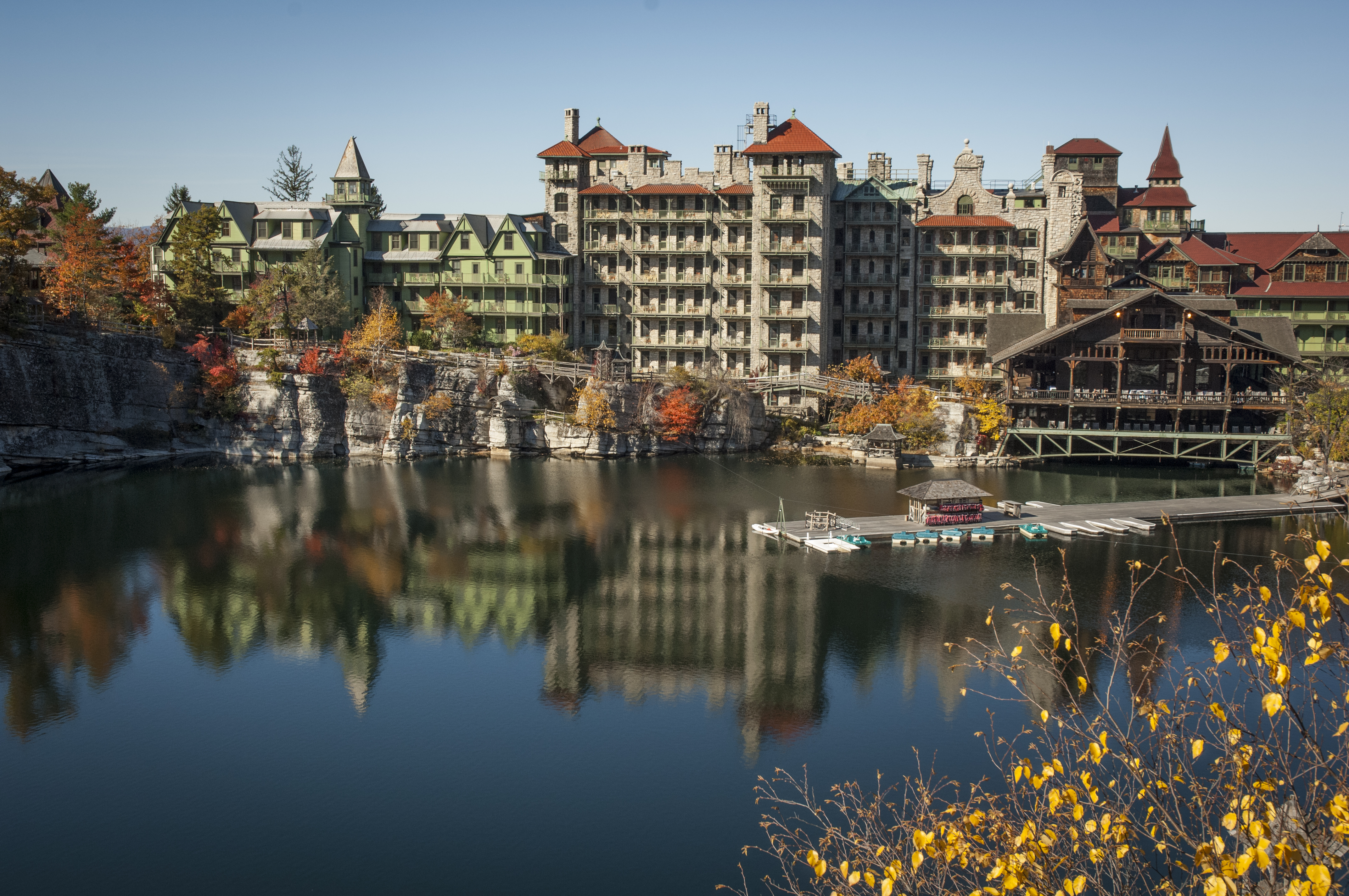 Autumn at Mohonk Mountain House, NY
