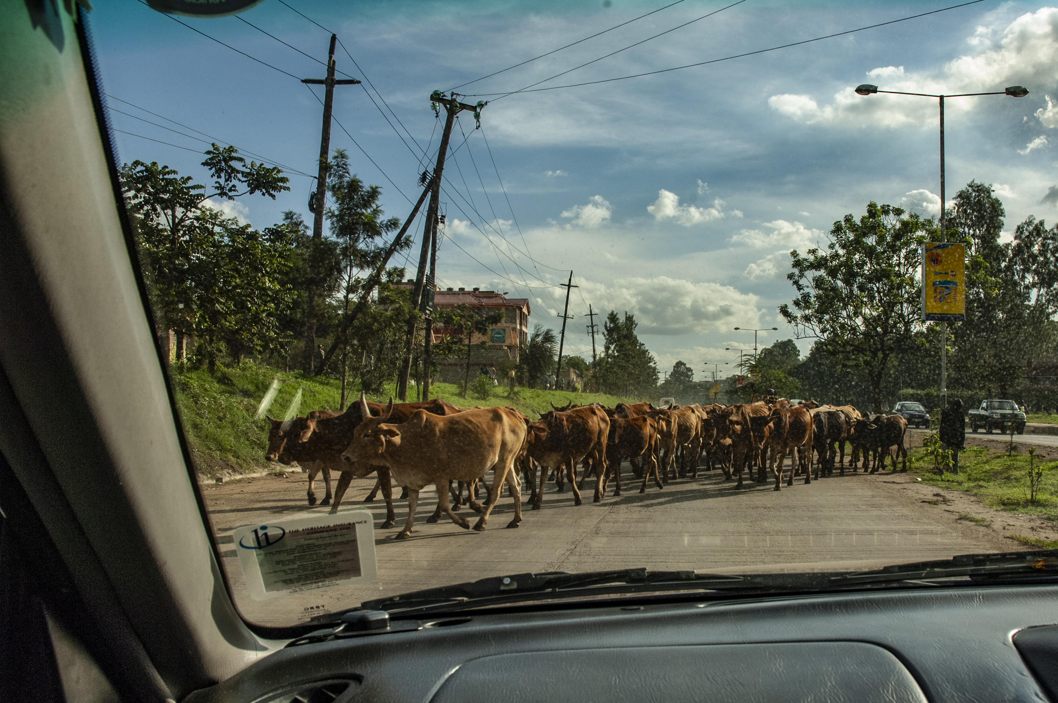Nairobi traffic jam